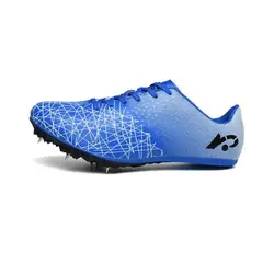Running spikes shoes men and women sprint track and field shoes professional competition nail shoes size 36-45