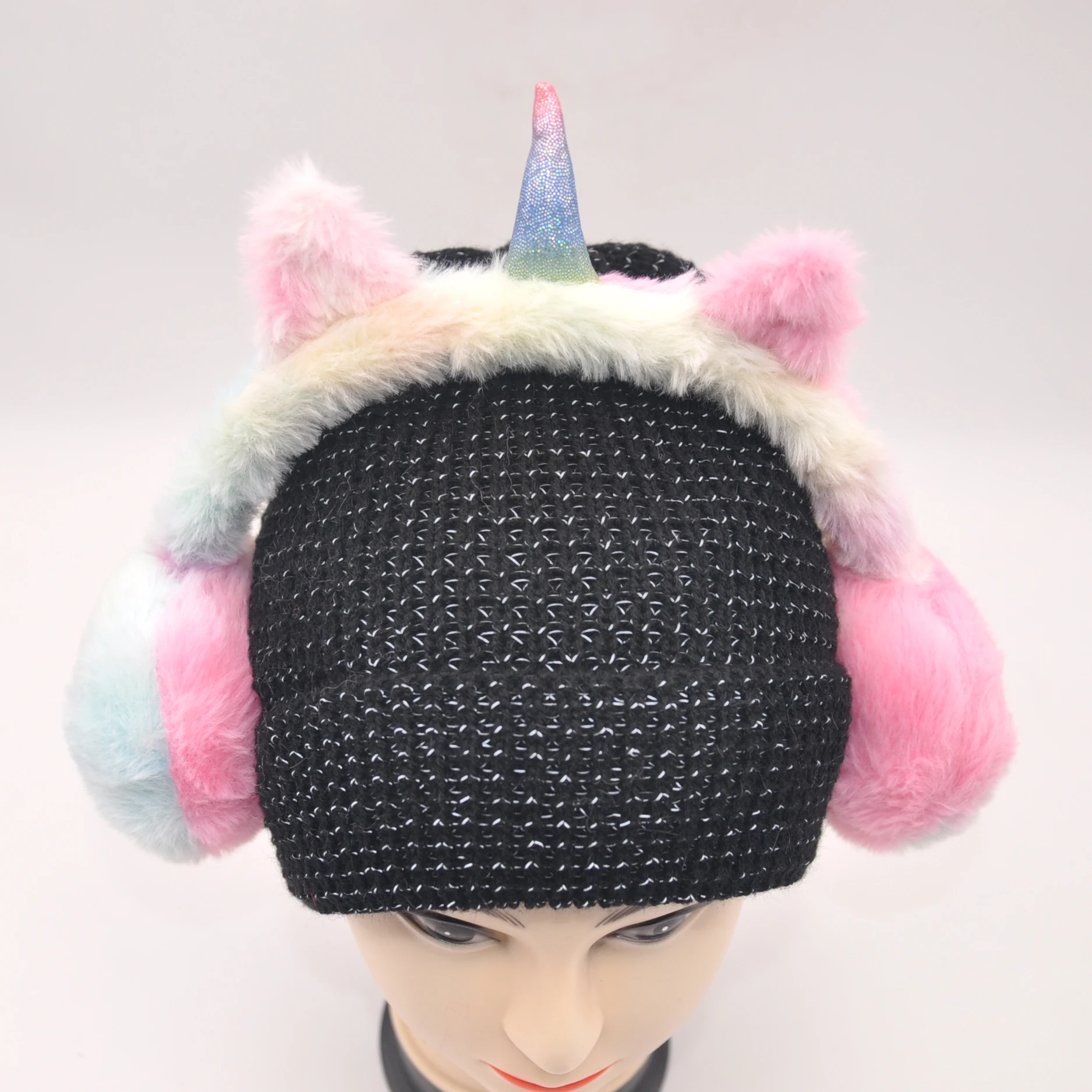 Winter Outdoor Ear Warmer Cut Earmuff Winter Warm Kids Unicorn Earmuffs Ear Warmer