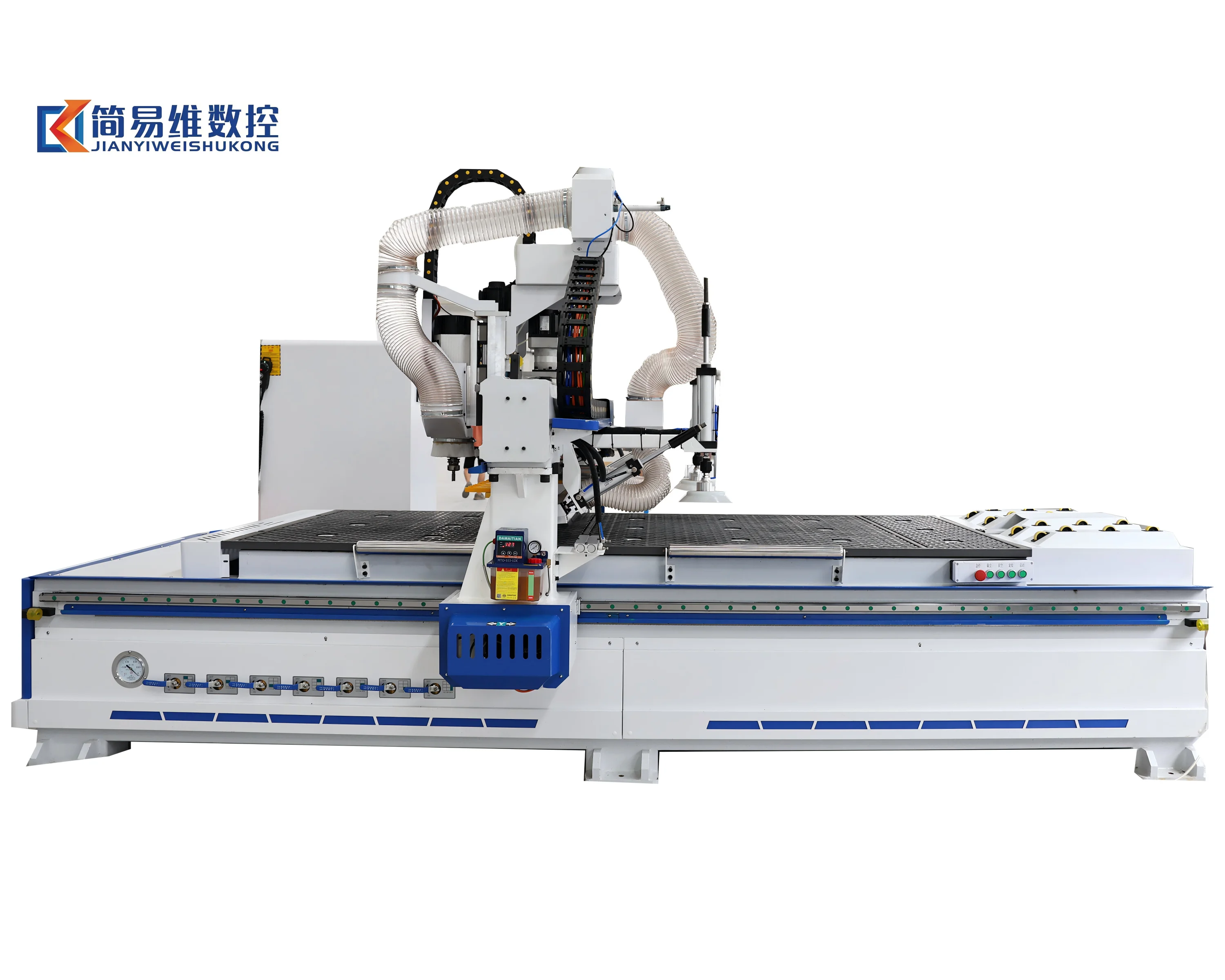 JYW-F16-1328 High-Speed Single Spindle CNC Wood Router Servo Motor Automatic Vacuum Table Surface Wood Processing New