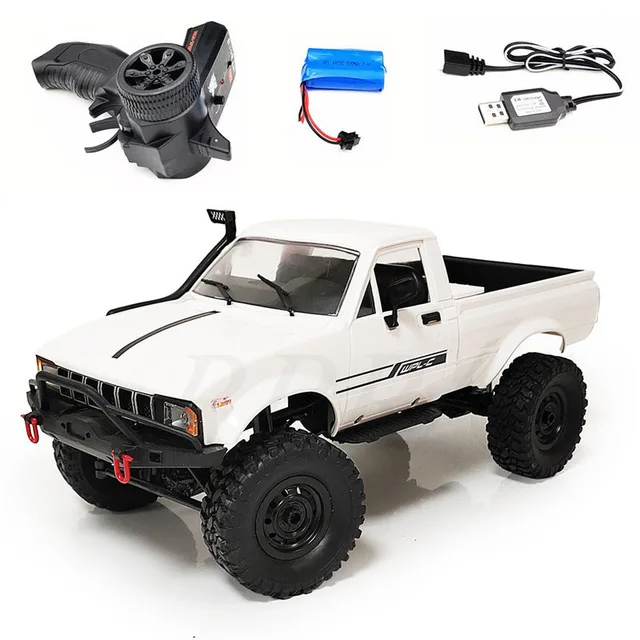 Popular Toys WPL C-24-1 1/16 2.4G 4WD Crawler RTR Truck RC Car Full Proportional Control Truck Toy