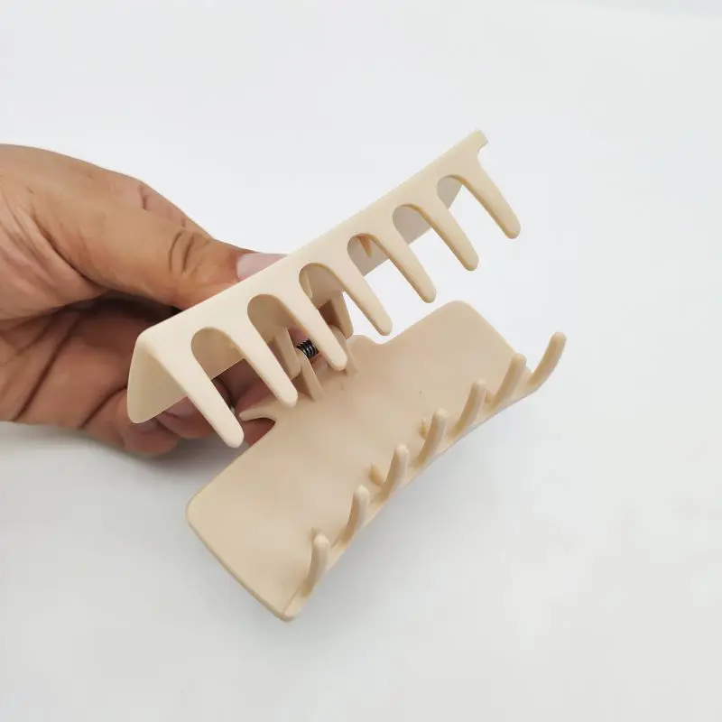 Qualisub Personalized Plastic hair clips Blank Sublimation hair Claw Aluminum sheet for print Adults and Kids Hair Clips