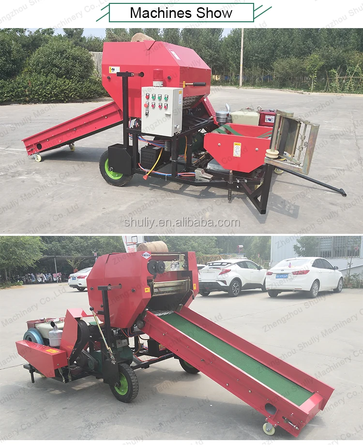 silage baler packing wrapping machine to pack corn silage corn silage machine