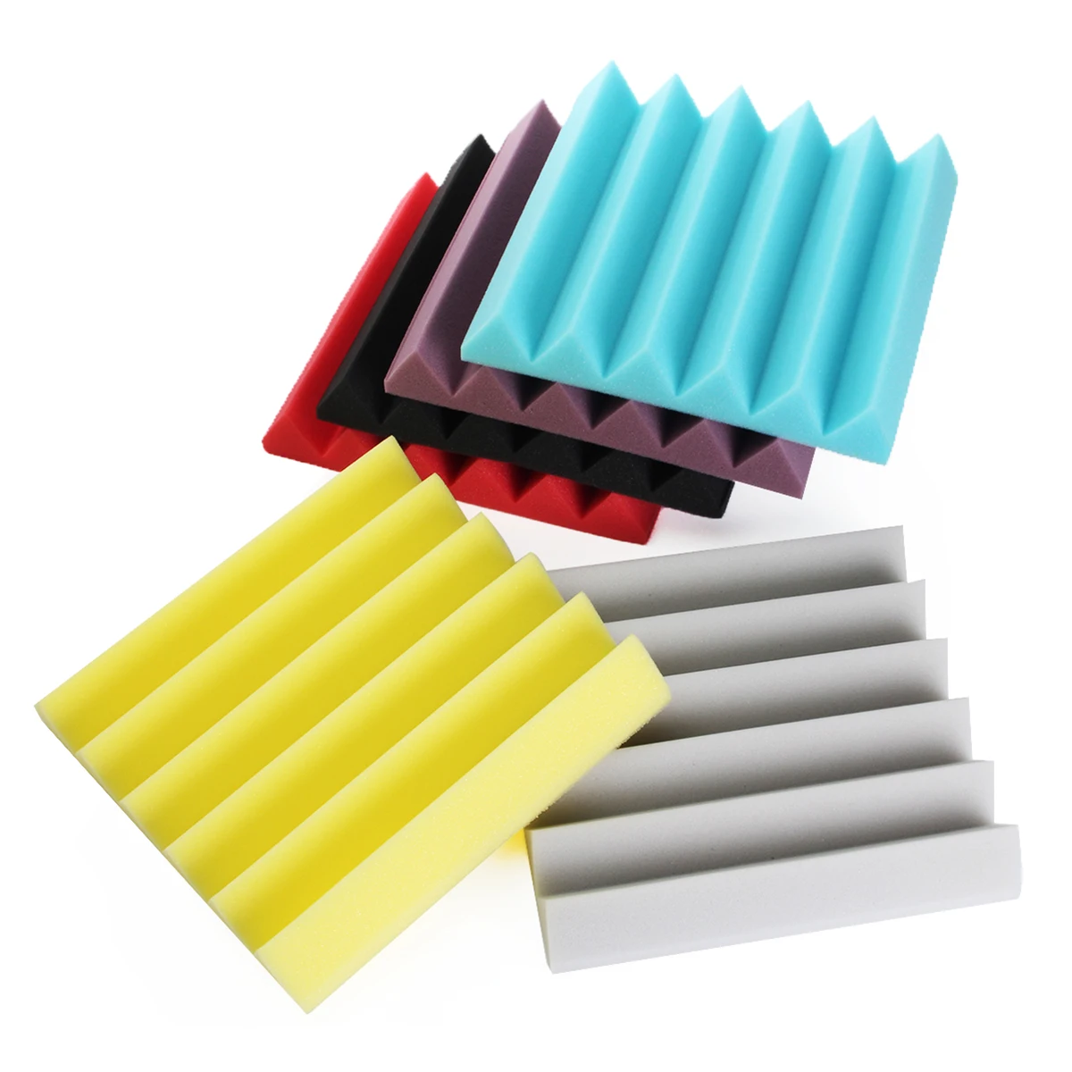 Горячая Распродажа, акустическая пена BONNO 30*30*5 см, акустическая пена в форме клинья, другие звукоизоляционные материалы для помещений