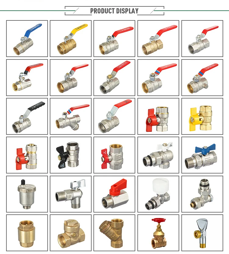 IFAN China Valve Factory Sample Free Brass Ball Valves 3/81in - 1in Air Vent Valve