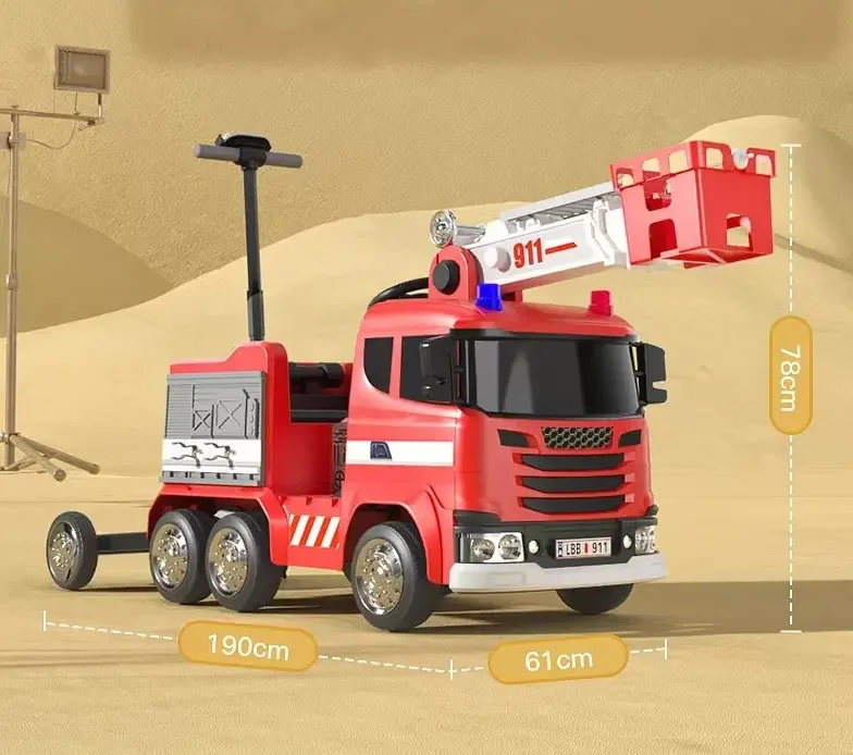 Car Baby Toys 2-4 Year Novelty Toys Kids Mini Truck Crane