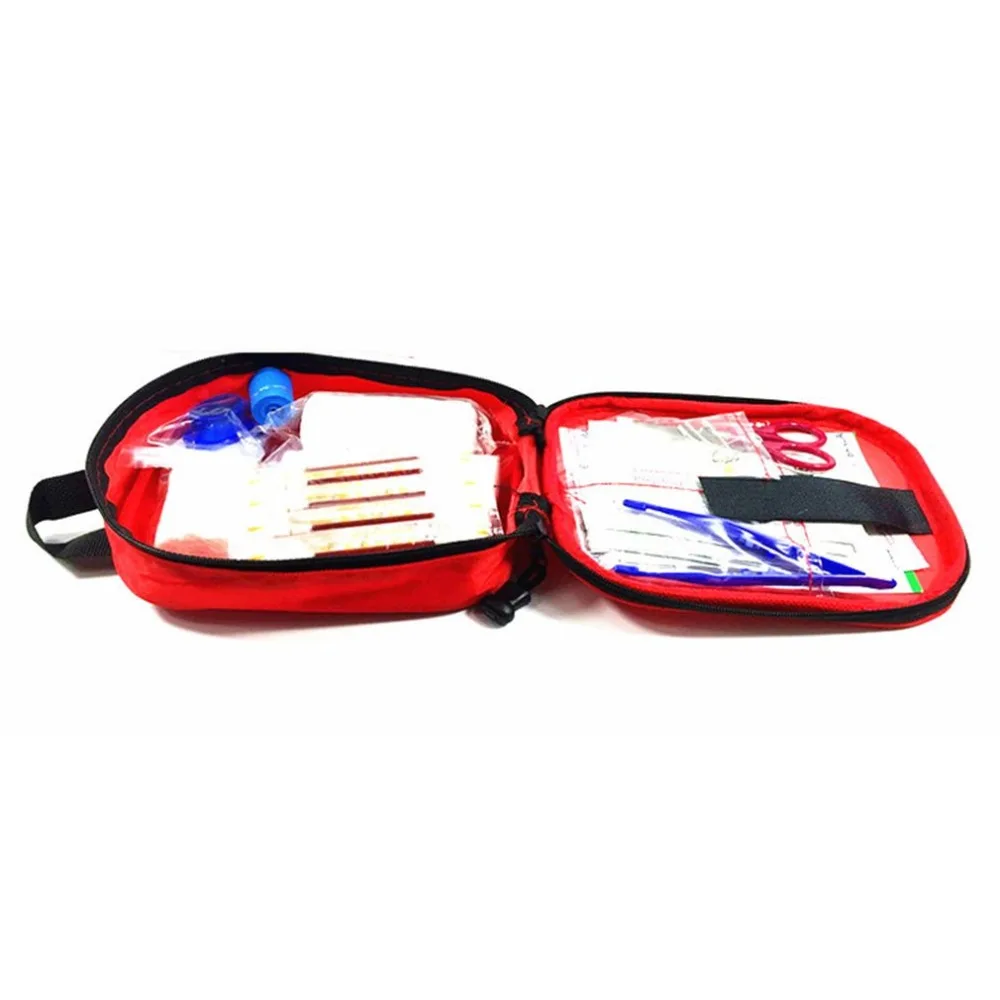 
Compact Size Emergency Survival Bag Outdoor Camping Travel Car First Aid Kit 