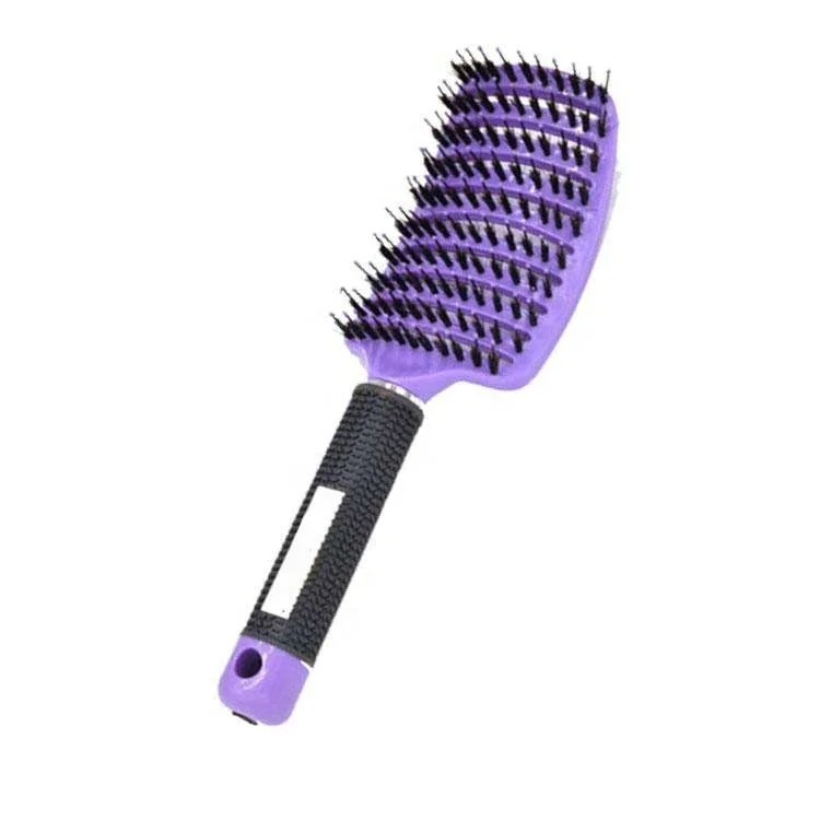 Barberia Top Seller Professional Hair Scalp Massage Hair Brush Women Plastic Straightening Hair Comb