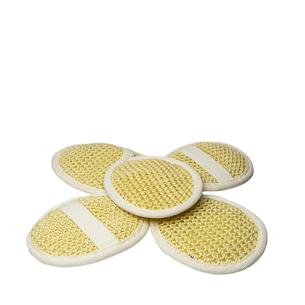 100% натуральная сизалевая варежка для лица целлюлозная губка Сделано в Турции Сизалевые щетки тела оптовая продажа щетка Глубокая очистка