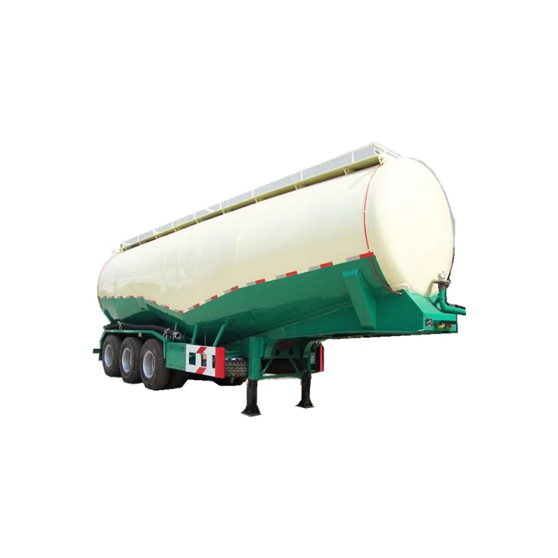 Heavy duty dry bulk cement trailer powder cement bulker tanker semi trailer for sale