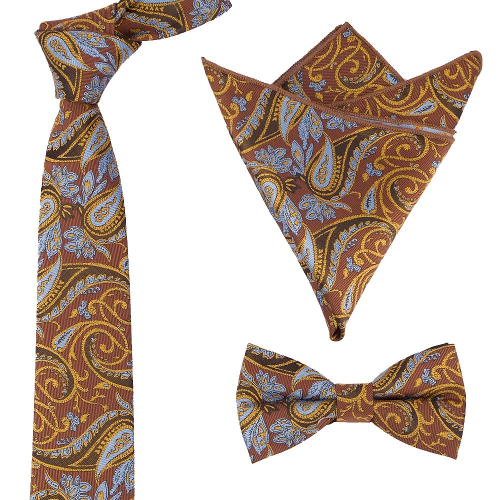 Manxiang Customize Handmade Jacquard Woven 100% Organic Silk Tie Men Bowties