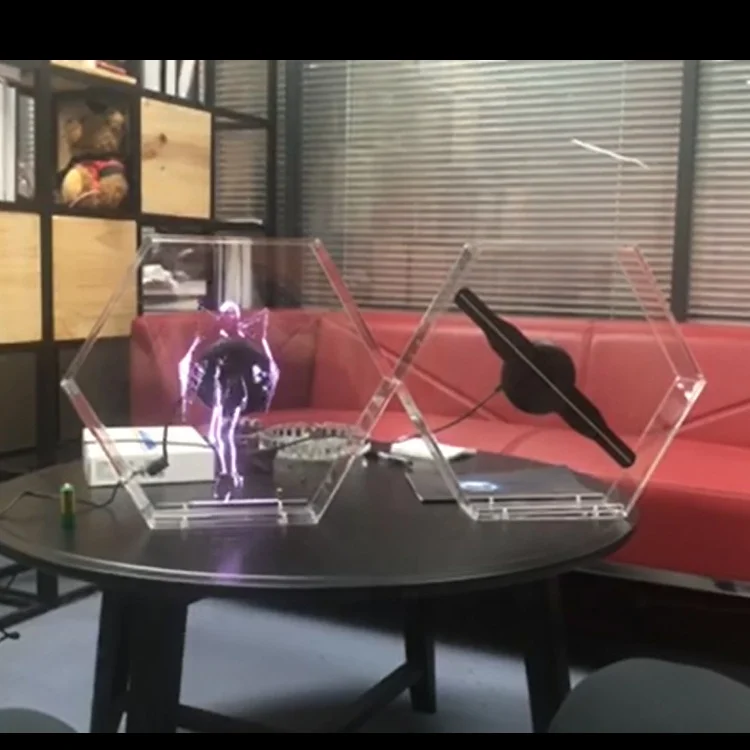  3D голографический проектор система голограммы в реальном времени Голографическая фольга для