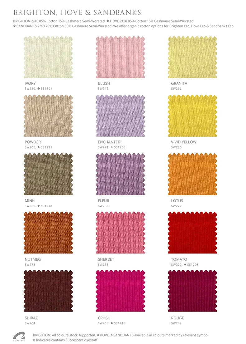 Selling 1kg Per Cone 2ply 85 Cotton 15 Cashmere Blended Yarn For Machine Knitting