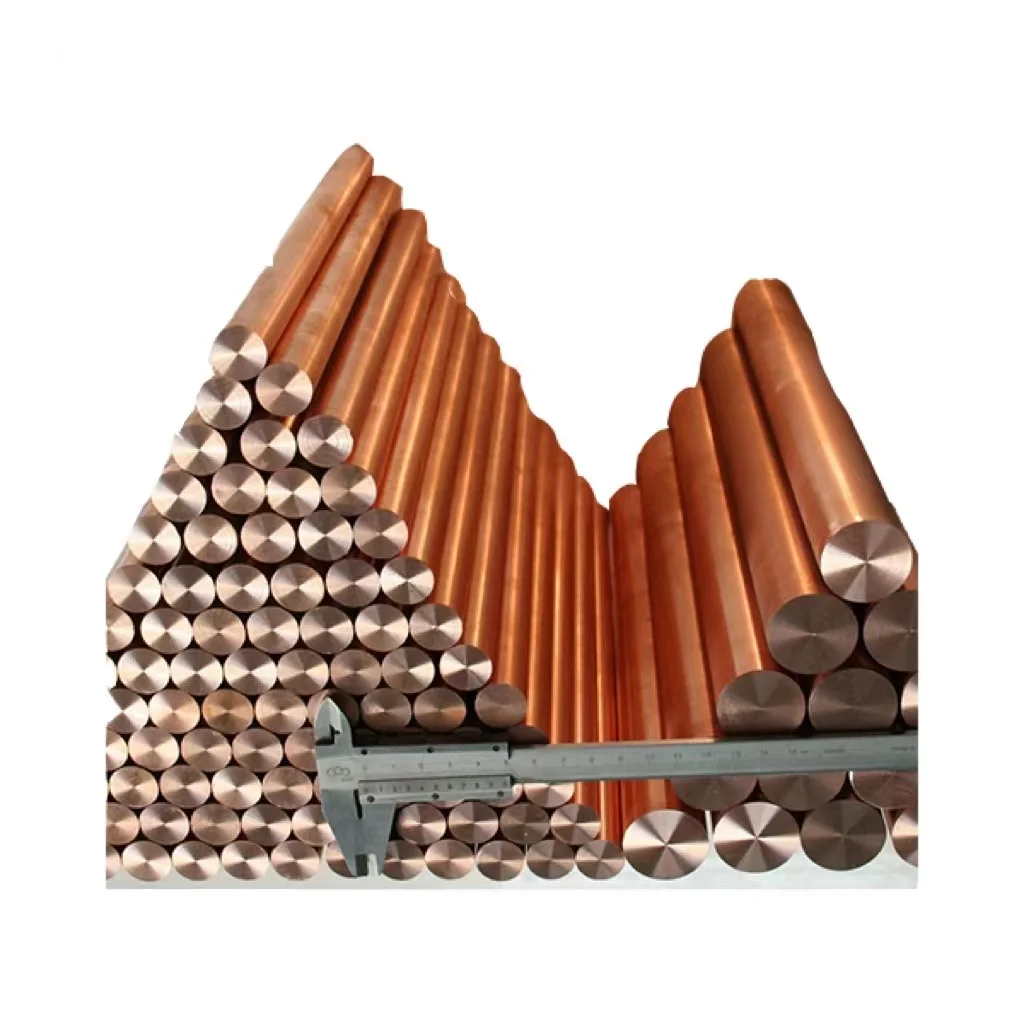 High quality C11000 C101 Dia 2-90mm round rod copper bar Hard Half-hard 99.9% Pure copper red copper