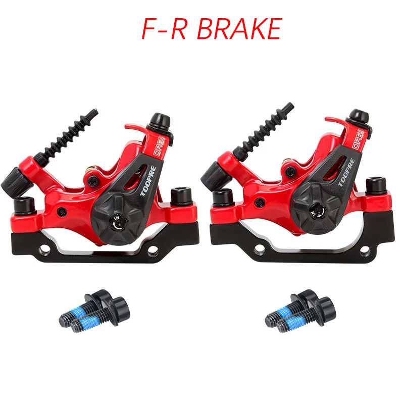 TOOPRE Mountain bike Disc Brake Aluminum alloy Front F160-R140 Rear F180-R160 Electric Bicycle Dual-drive Piston Brake Caliper