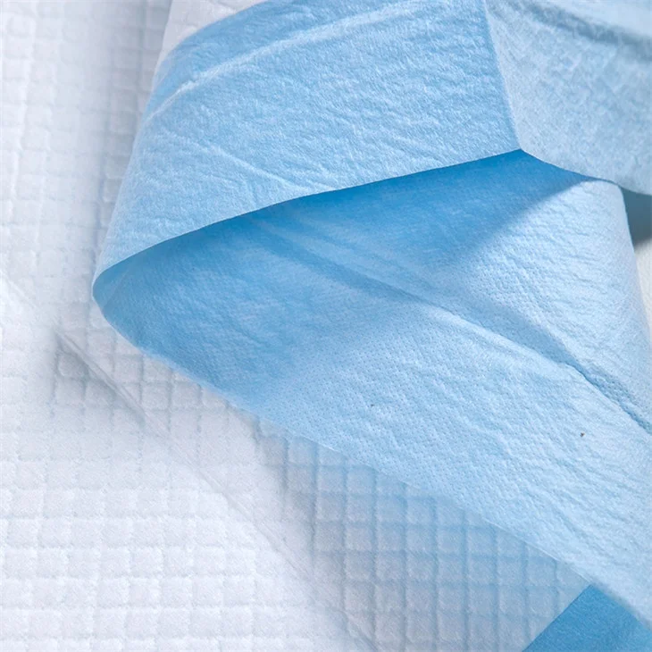 75cm*100cm sterile Disposable Ultra-soft Non-woven Fabric + Breathable Film for Adult Underpad
