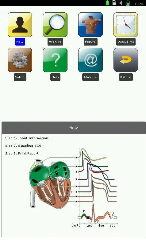 Veterinary Instrument DAWEI Best Sales High Sensitive Vet Portable 3 Channel ECG EKG Electrocardiogram MachineOther Veterinary