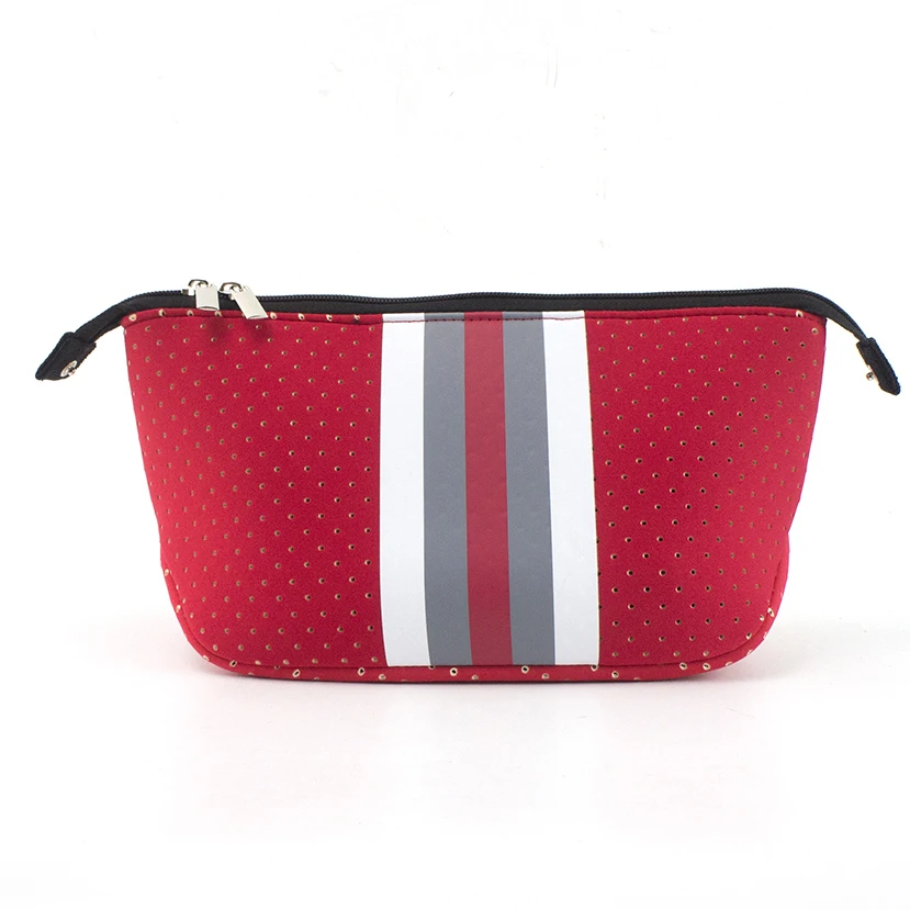 Hot Sale Products Neoprene Cosmetic Bags Portable Small Mini Coin Purse Wallet Makeup Bag Neoprene Handbags For Girls