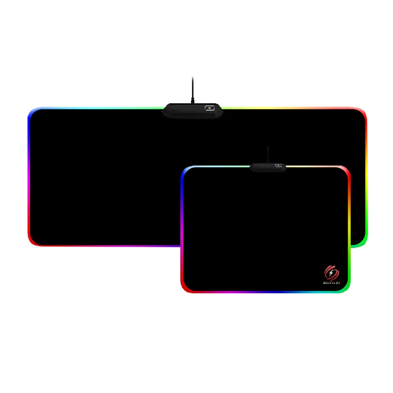 
Wholesale large extended RGB mousepad lighting glowing Gaming mouse pad 300x800x4mm 
