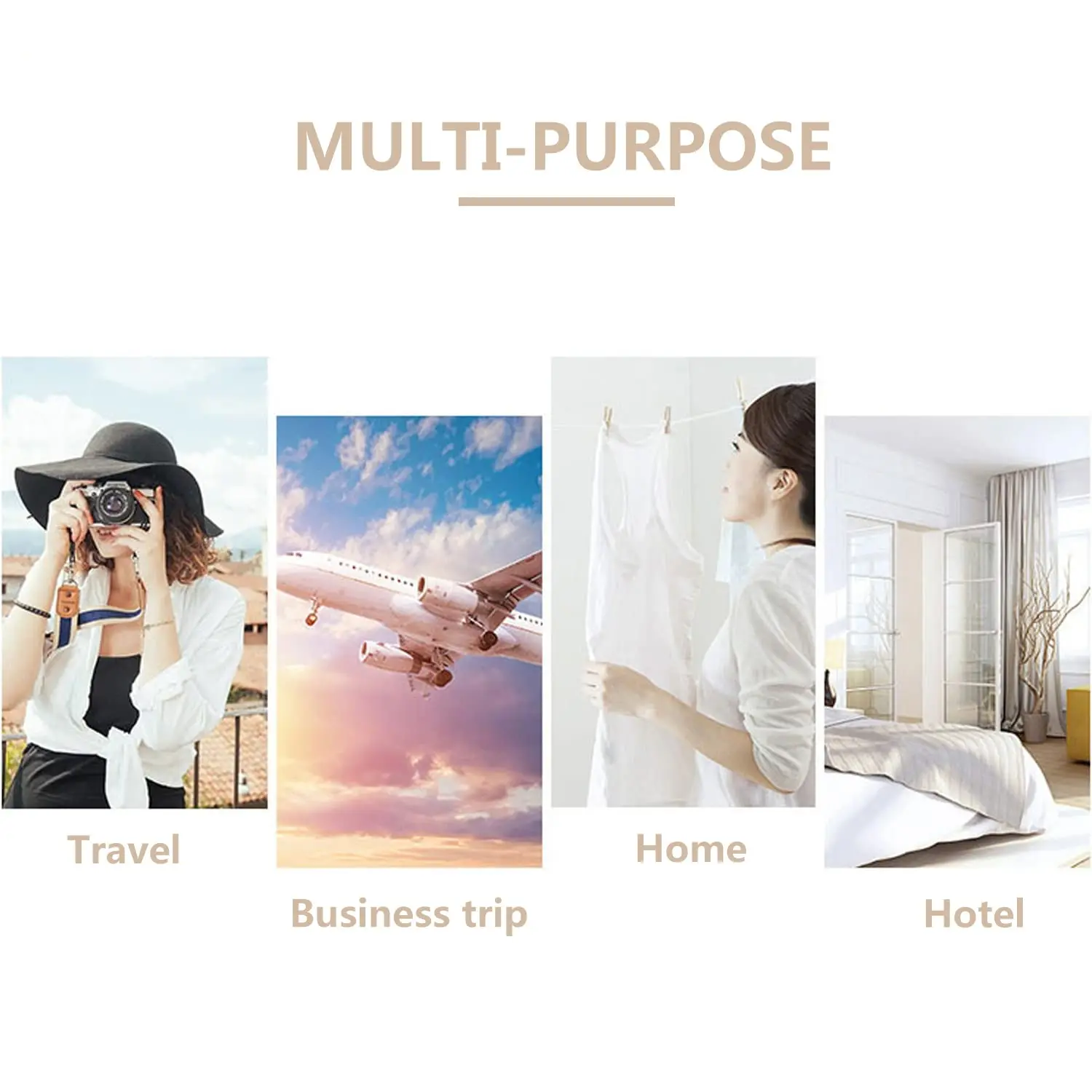 100% Biodegradable Bath Towels Portable set Disposable Large Thick Vacuum Towel Cotton Feel Towel for Hotel  Spa Travel Camping