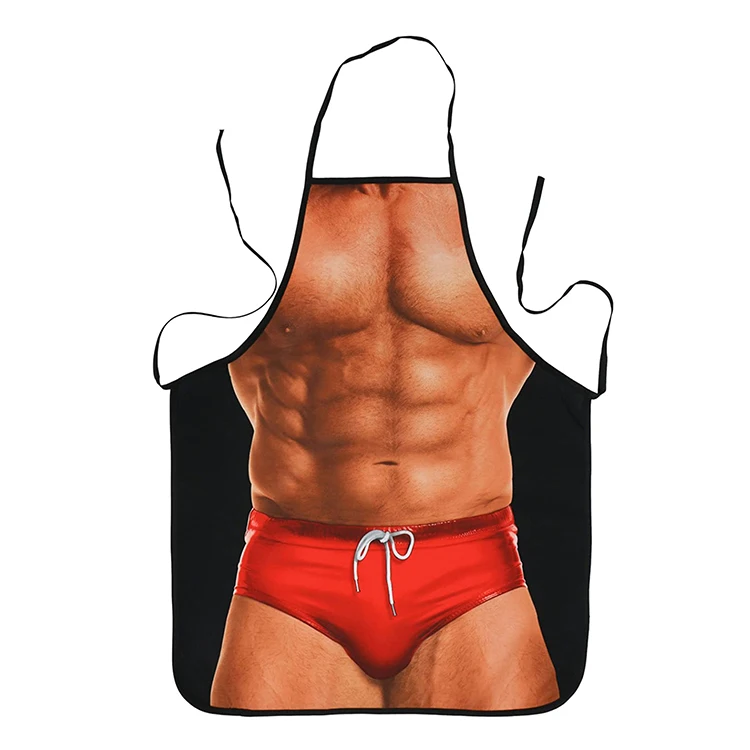 YASEN Custom Polyester Apron China Factory Wholesale Cheap Kitchen Chef Cooking Gift Creative Funny Grilling Baking Aprons