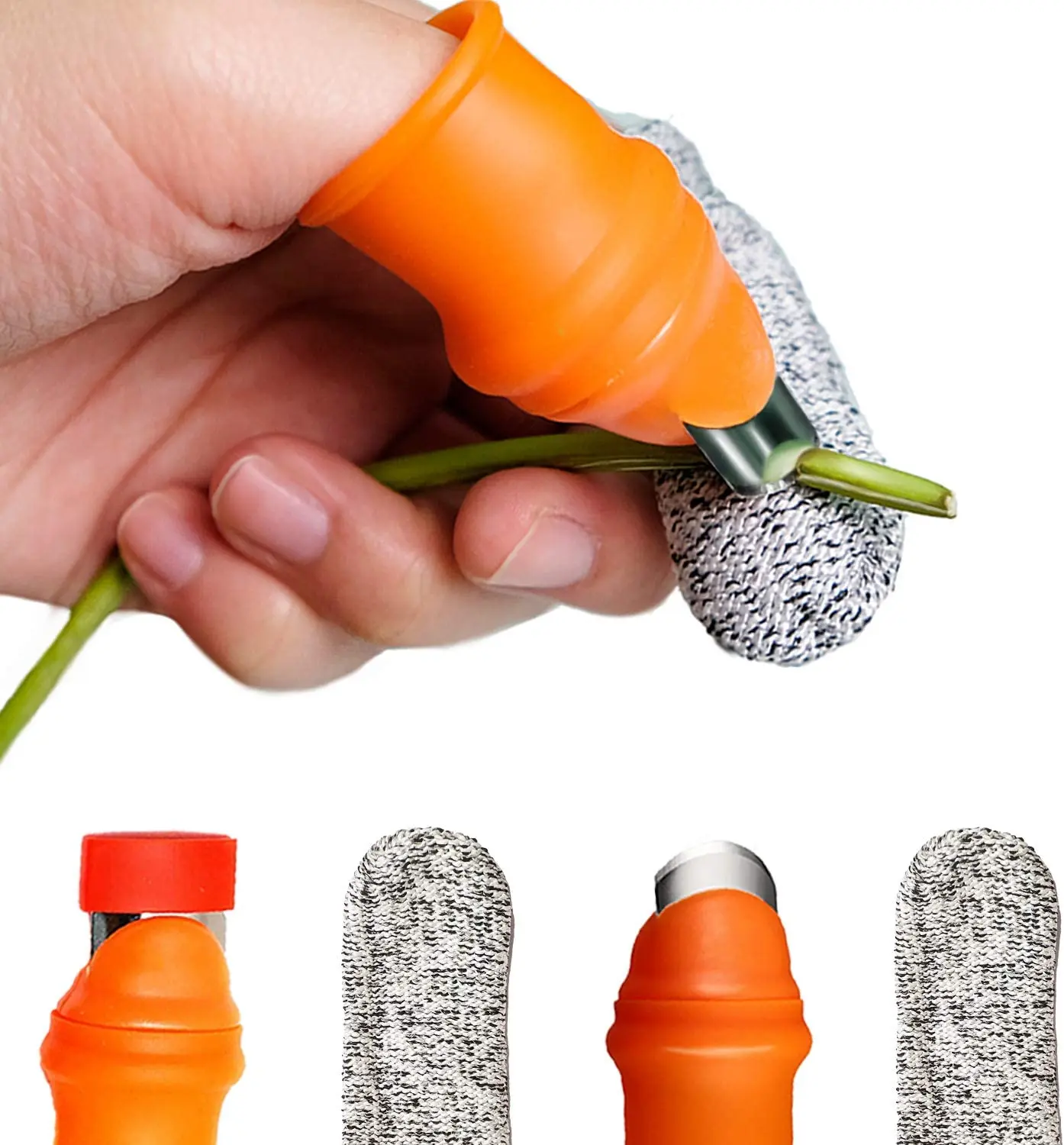 Hot Sell Finger Knife Garden Gifts Plants Picking Trim Tools Thumb Knife for Garden