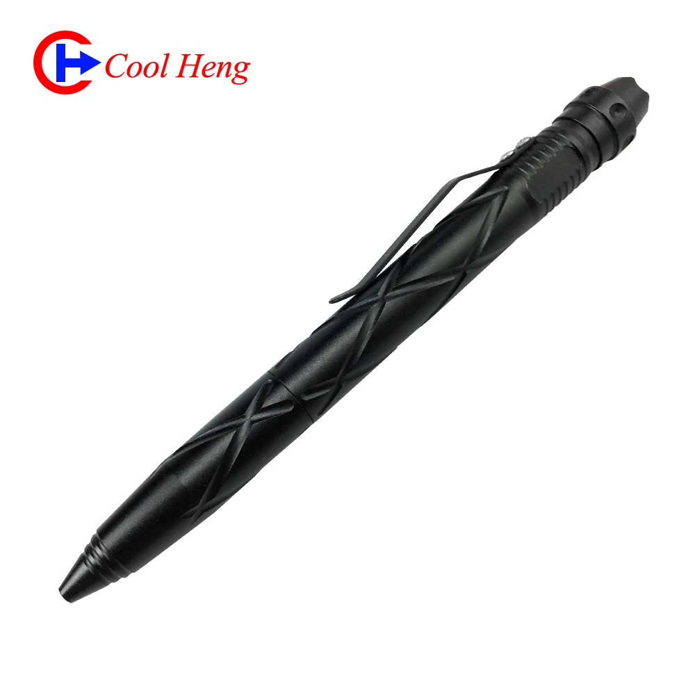 
Wholesale Can Customized LOGO multifunctional Self defense tactical Defense Pen with LED light 