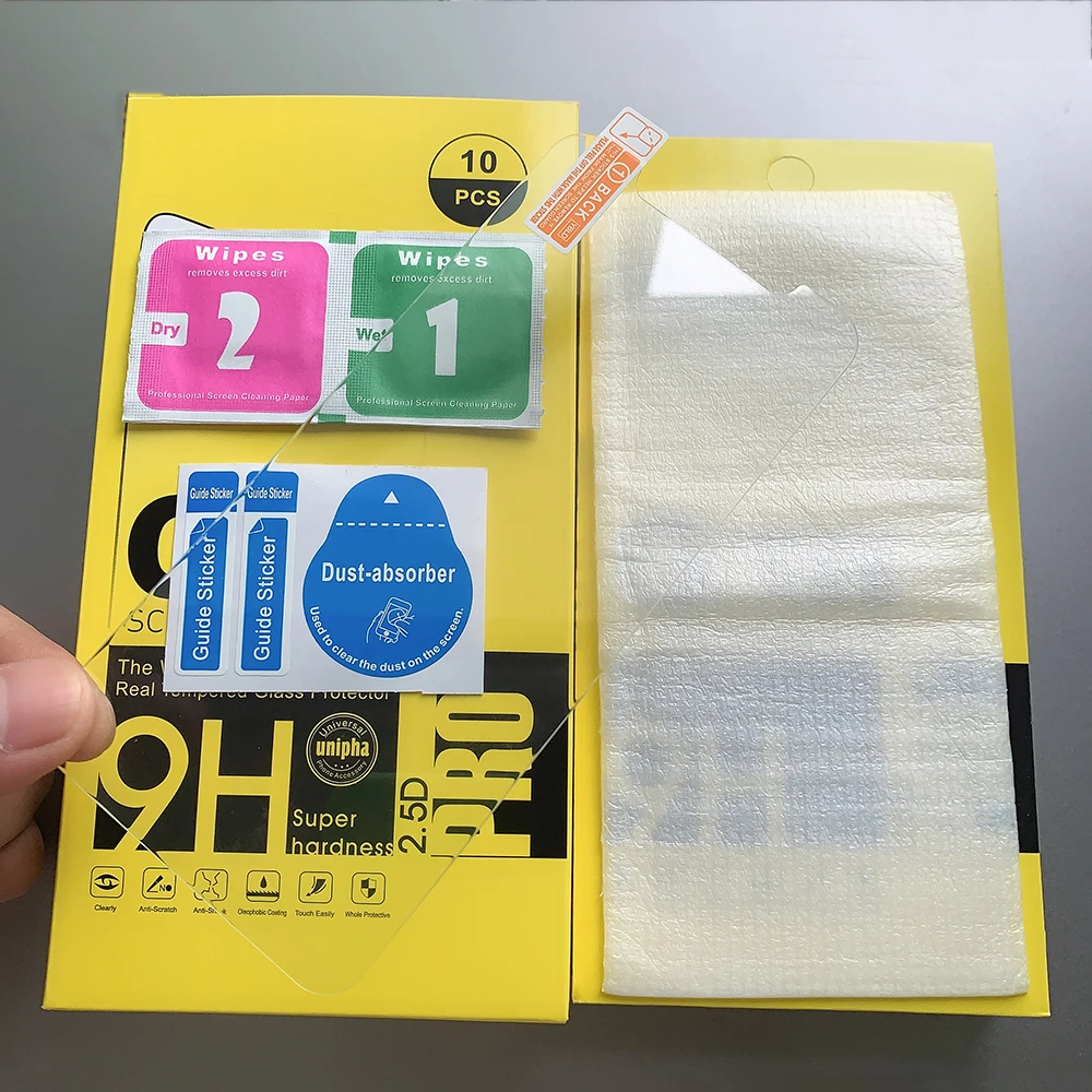 Wholesale Price Cell/mobile Phone Tempered Glass Screen Protector For Tecno/infinix/blu/itel/xiaomi/huawei/samsung/iphones/zte