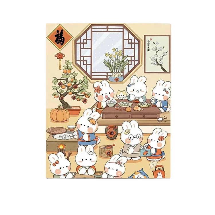 Impregnable Very Interesting And Happy Custom Oil Painting