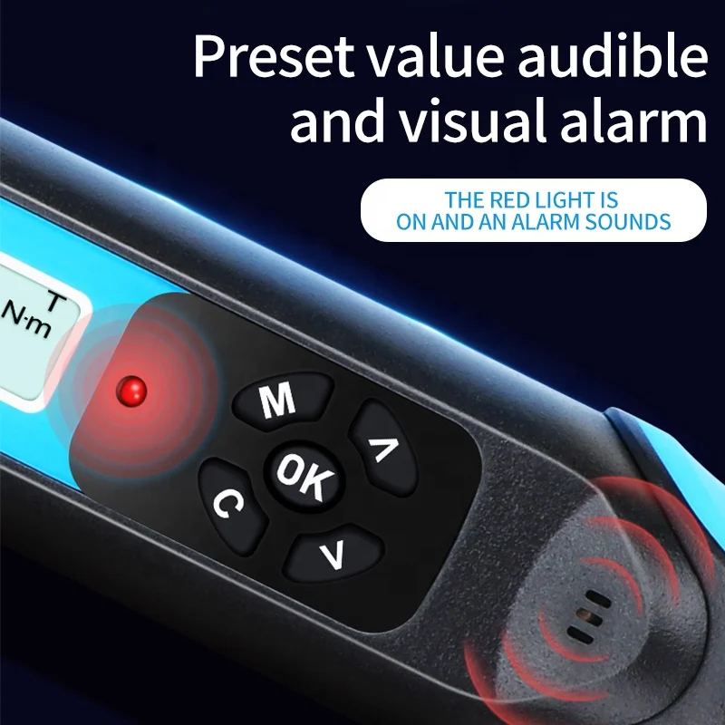 Adjustable 3/8 1/4 1/2 Digital Torque wrench with LCD Display high accuracy precision  Wrench for Motorcycles