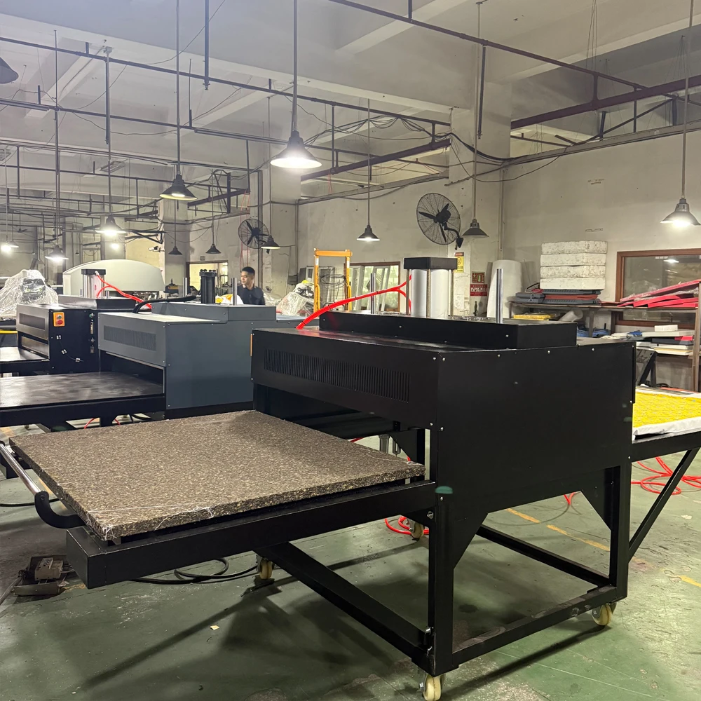 Rich experience factory price 100X120 heat press machine auto up heat press machine large format heat press machines