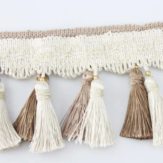
Wholesale Fashion Curtain Decoration Tassel Trim Fringe Lace fringe 