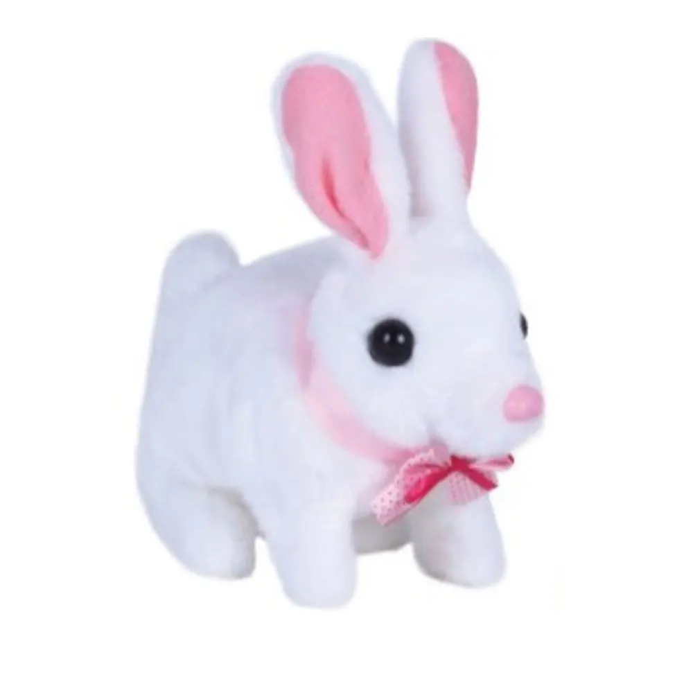 HEYWIN Plush Rabbit Toys for Kids,  voice control Stuffed Bunny with Electric pet cage best gift for children birthday (933-26E)
