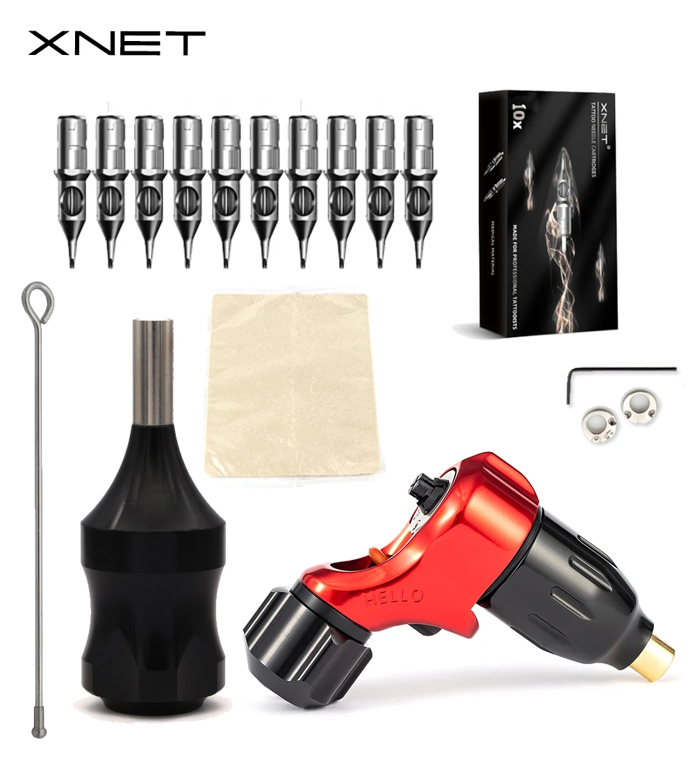 Xnet motor set RCA interface tattoo cartridge handle tattoo tool set