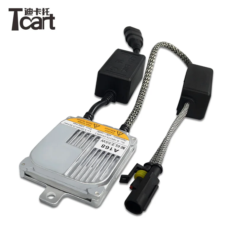 Tcart auto lighting system A168 12V 55w car Xenon lamp ballast Xenon lamp 0.1 seconds quick start ballast 55w hid ballast canbus