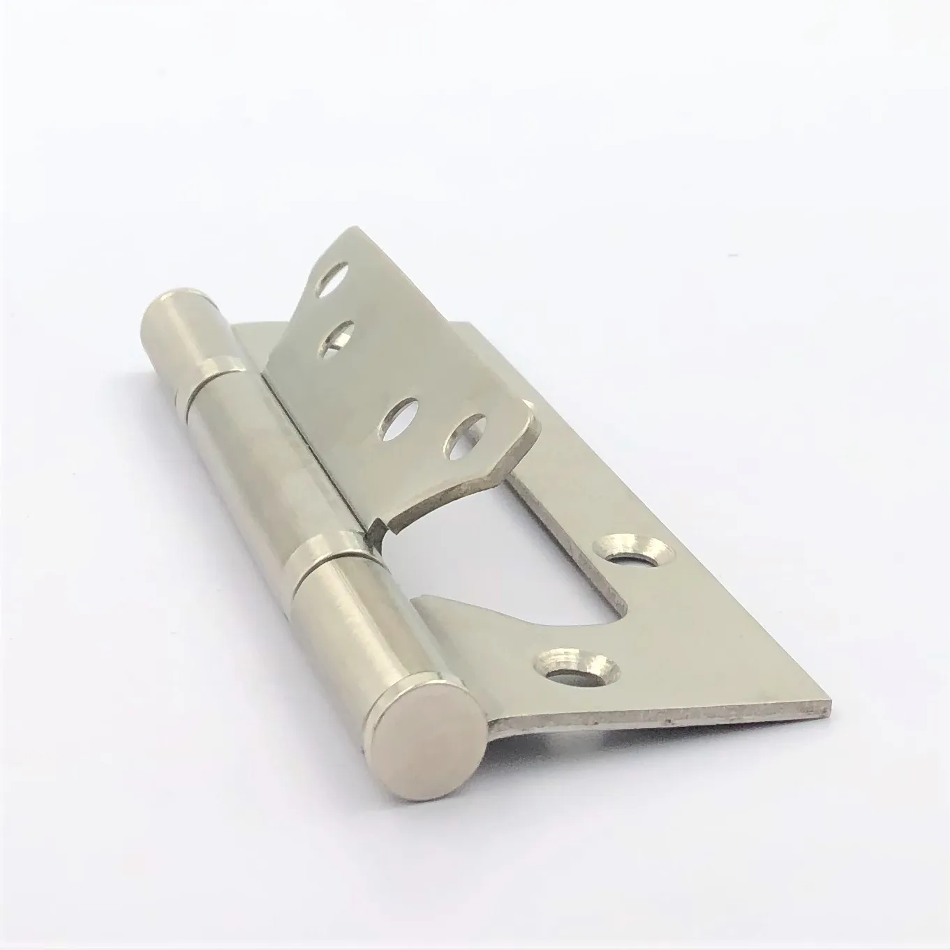 5 inch cheap type SUS201 stainless steel flush ball bearing rotating butt wooden door hinge