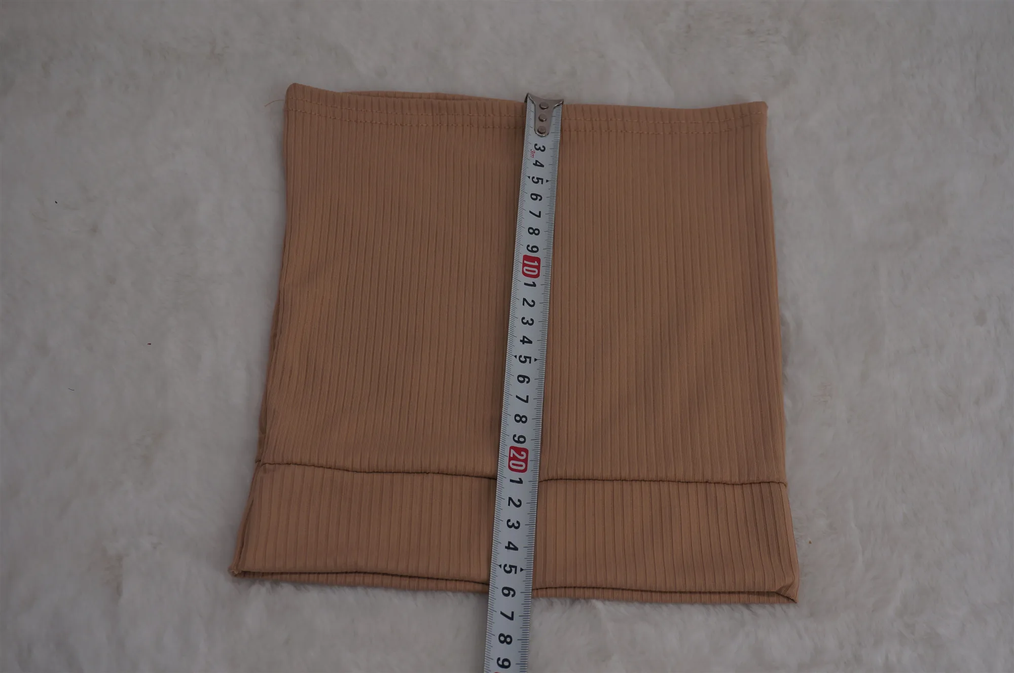 
2020 Newest Breathable Under Scarves Straight Ultra Soft Tube Caps Feature Essential Ribbed Inner Under Scarf 