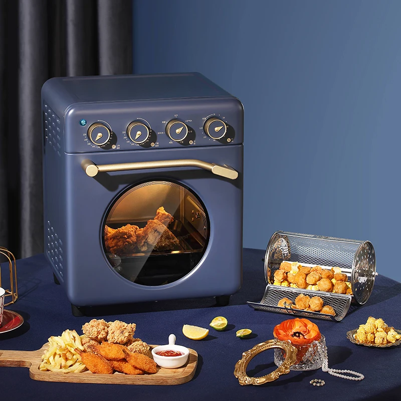 
 2021 Многофункциональная портативная электрическая Встраиваемая духовка 18 л 1600 Вт 2 в 1, жаровня, выпечка, кухонная духовка, тостер, духовки для дома  