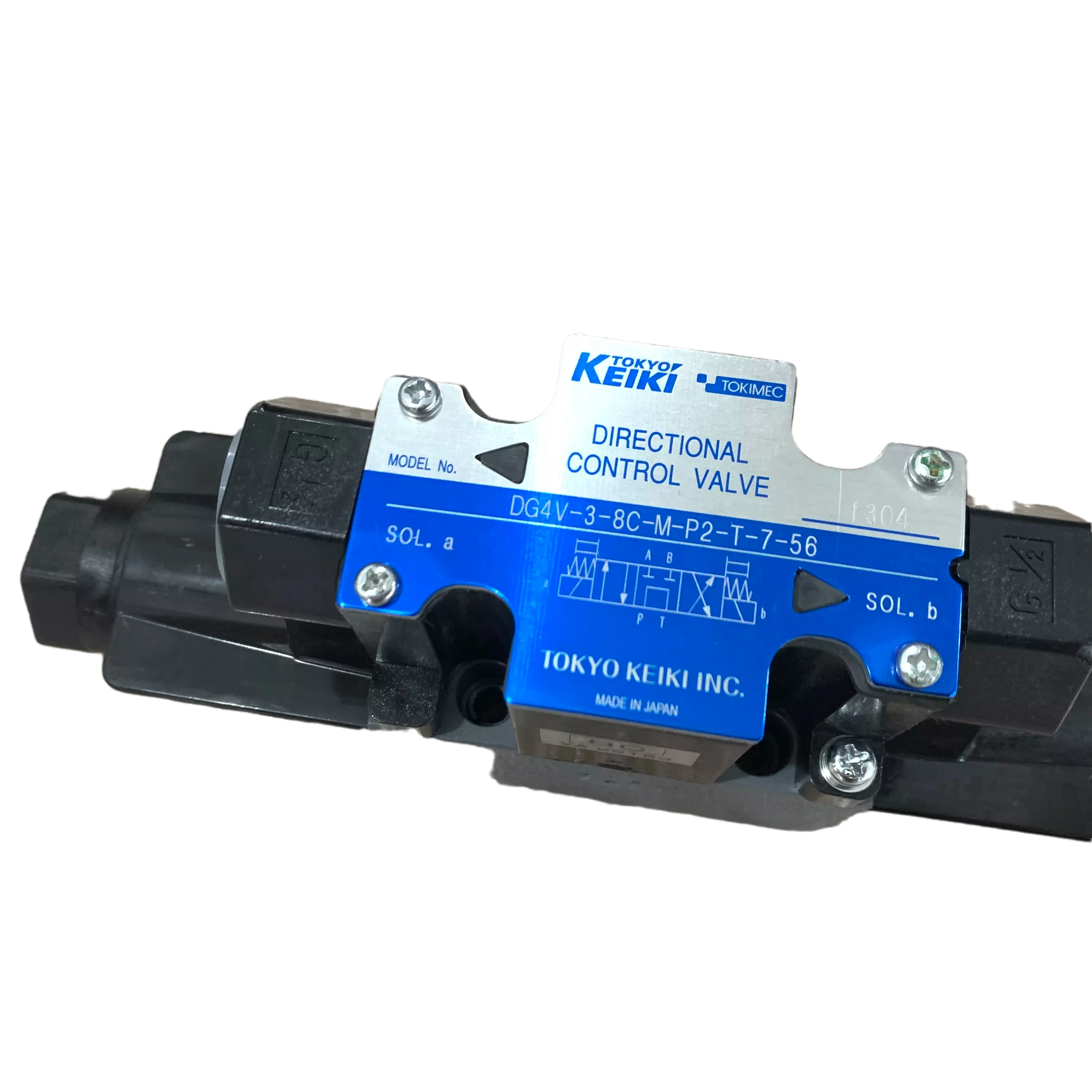 Factory direct professional hydraulic distributor tokyo keiki DG4V-3-8C-M-P2-T solenoid directional control valve