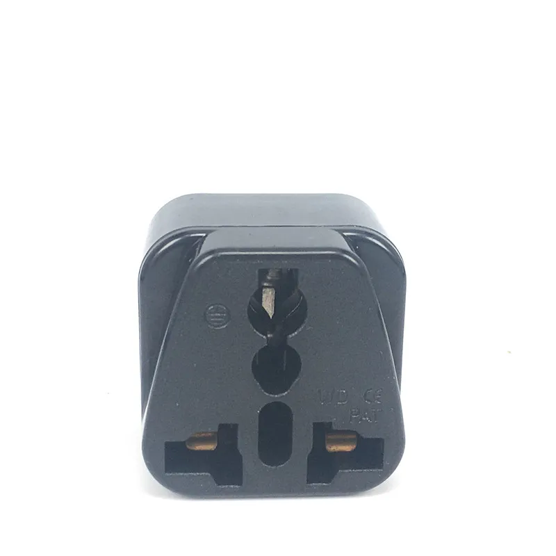 New product hot sale Type T us one round 2 pins US plug adapter travel Universal to United States Conversion plug