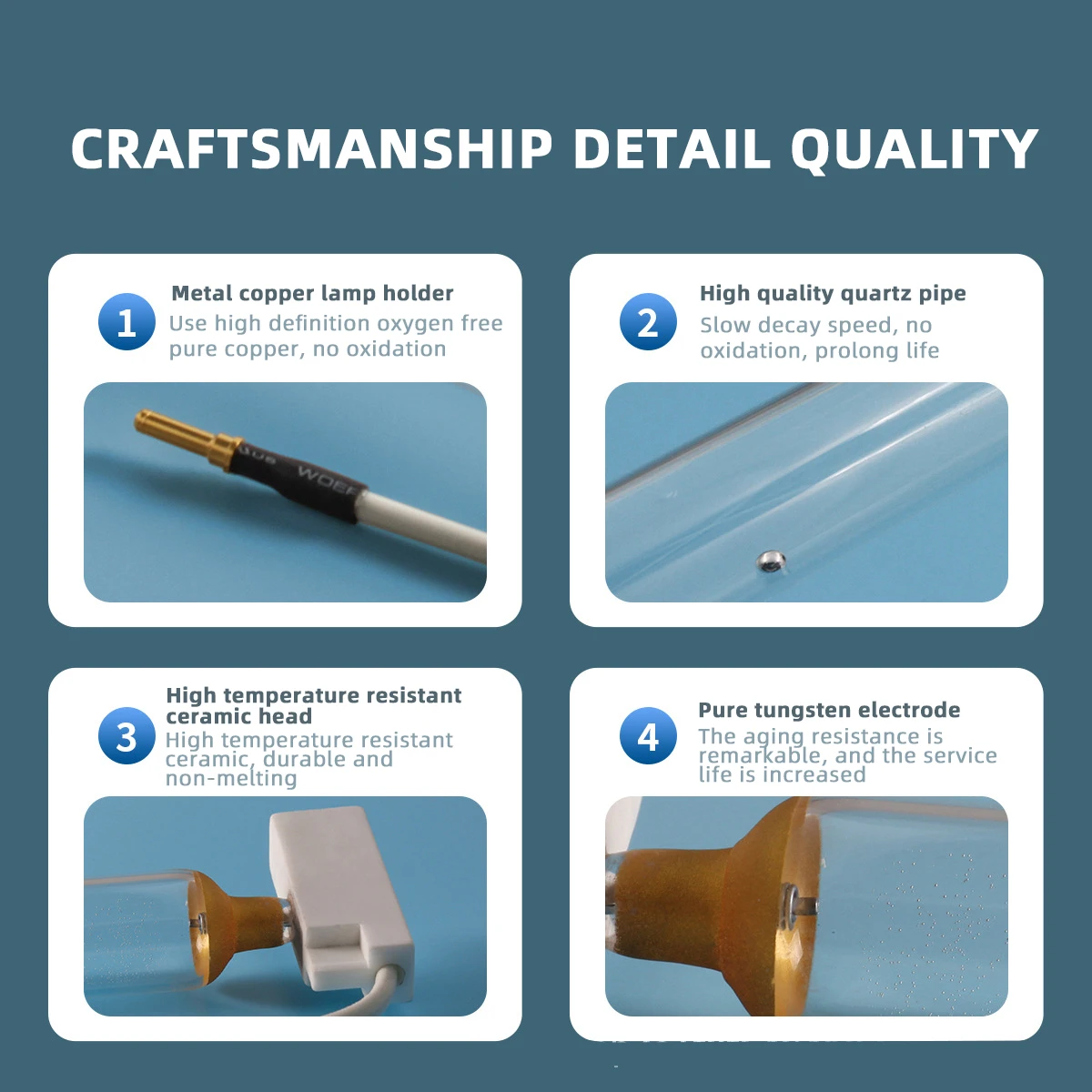 Support Custom Imported 5KW UV Curing Lamp High Pressure Mercury Lamp Rotary Press Label Machine Rotary UV Light