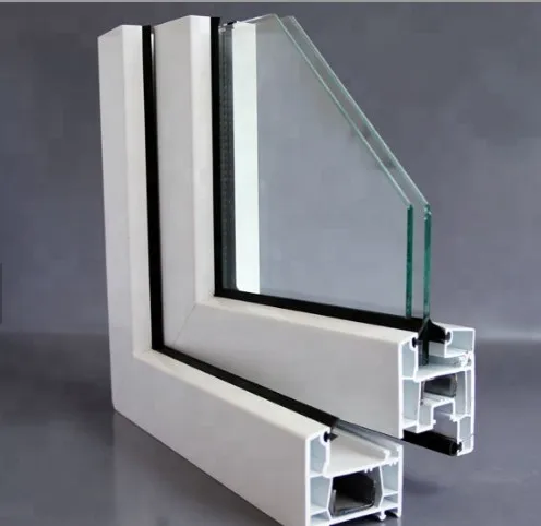 Европейский стандарт двойные панели стильное пластиковое окно Лучшая цена