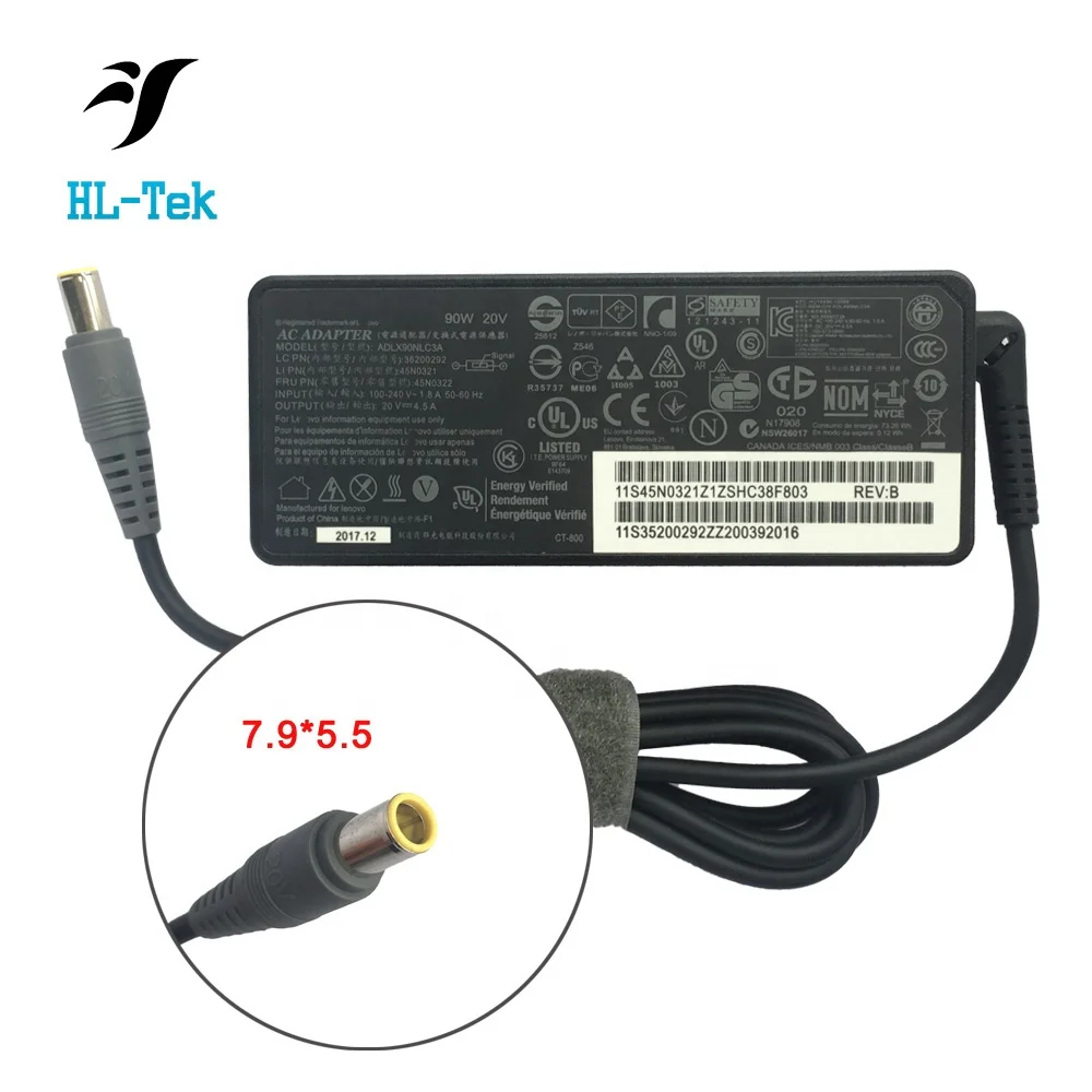 90W адаптер переменного тока питания для ноутбука зарядное устройство 20V 4.5A Lenovo ThinkPad Edge E430 E430c E435 Win 8 3254 3365 T420 40Y7659