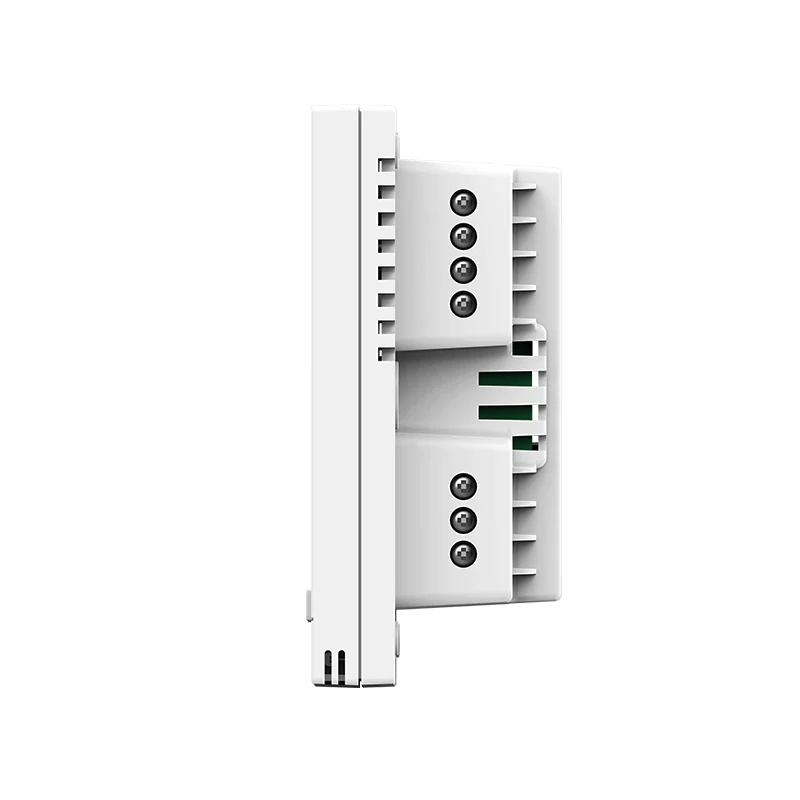 HaiLin 4 Pipe FCU Thermostat 0-10V Modulating Valve  24V RS485 Programmable Schedule Remote Sensor OEM