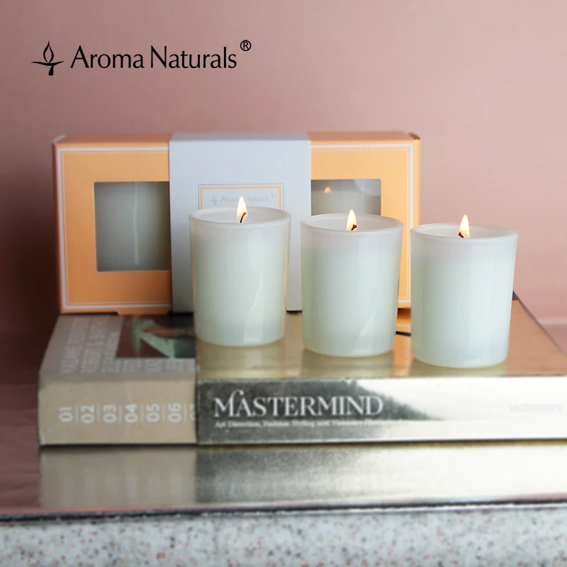 
Aroma Naturals soy wax scented candles wholesale scented candles gift set bath 