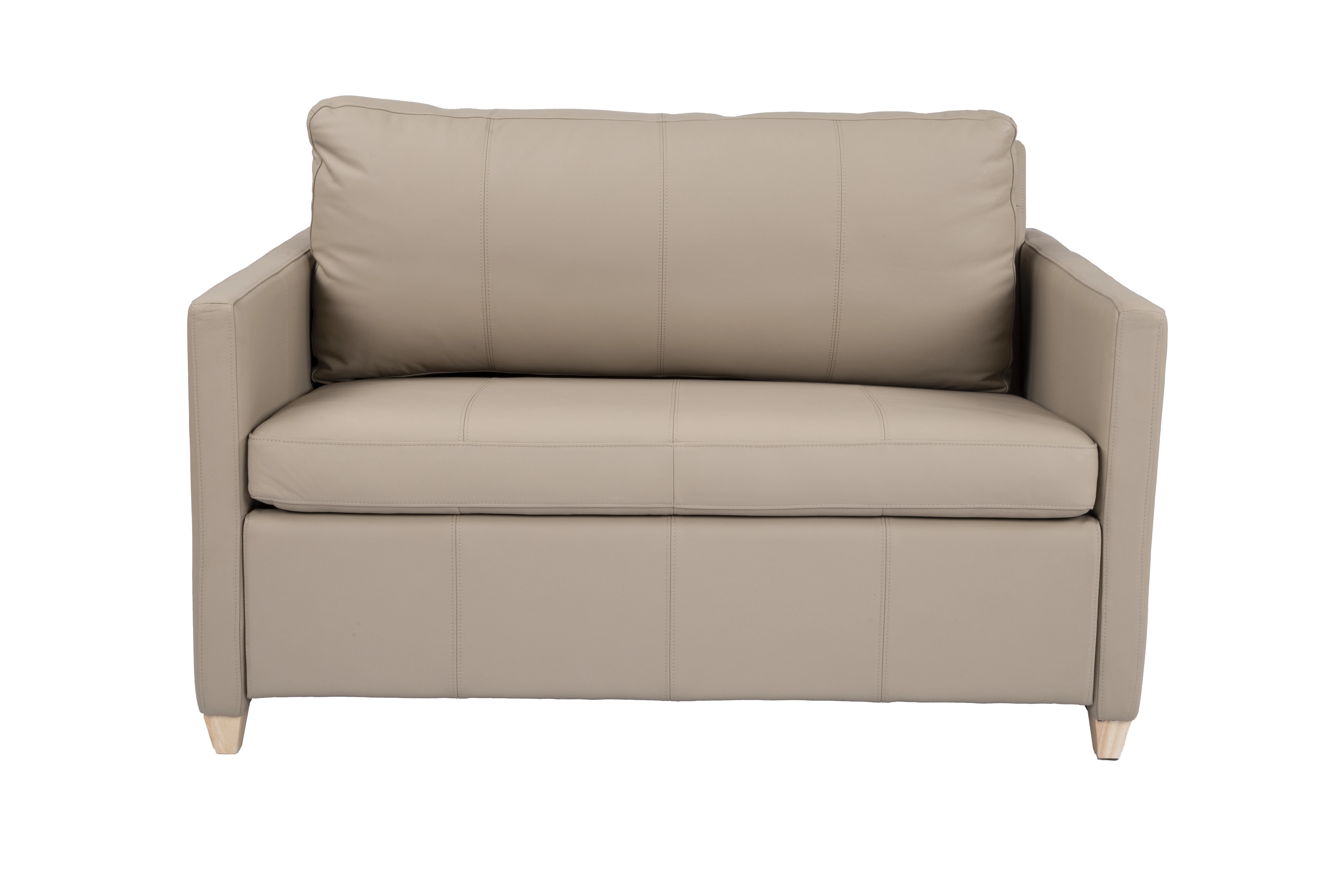 synthetic leather sofa bed from leather company with high quality