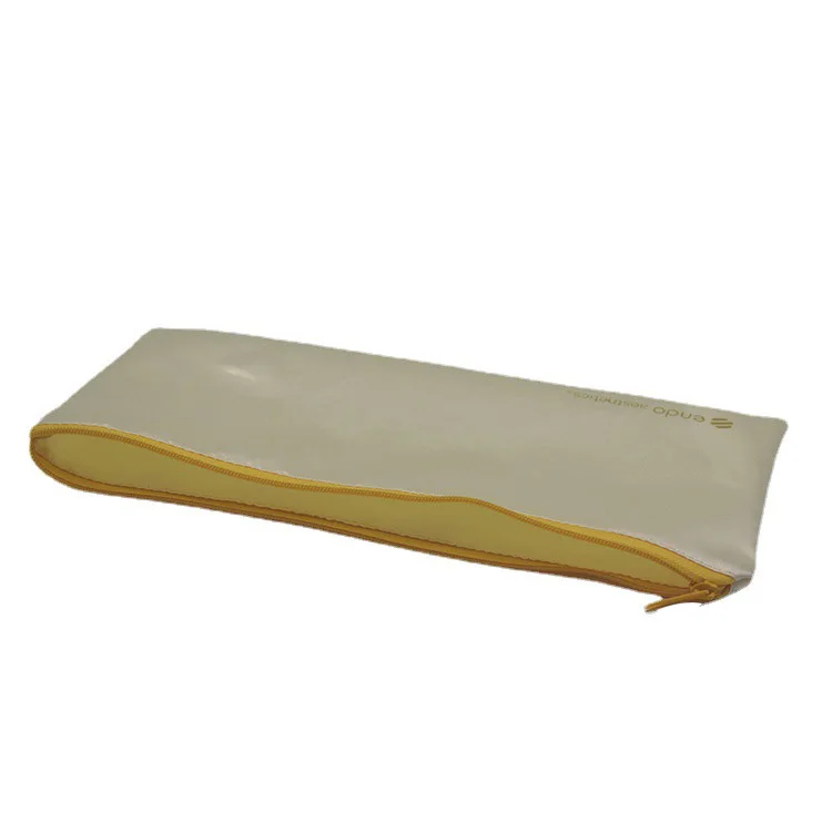 Wholesale  Wig Satin Hair Bag  Custom Printed Gold Zipper Satin Gift Bag