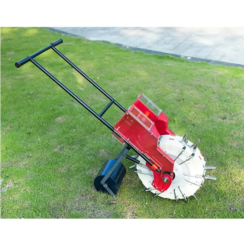 Agricultural Machinery  2-in-1 Double-nozzle Soybean Corn Planter Manual Hand Push Corn seeder