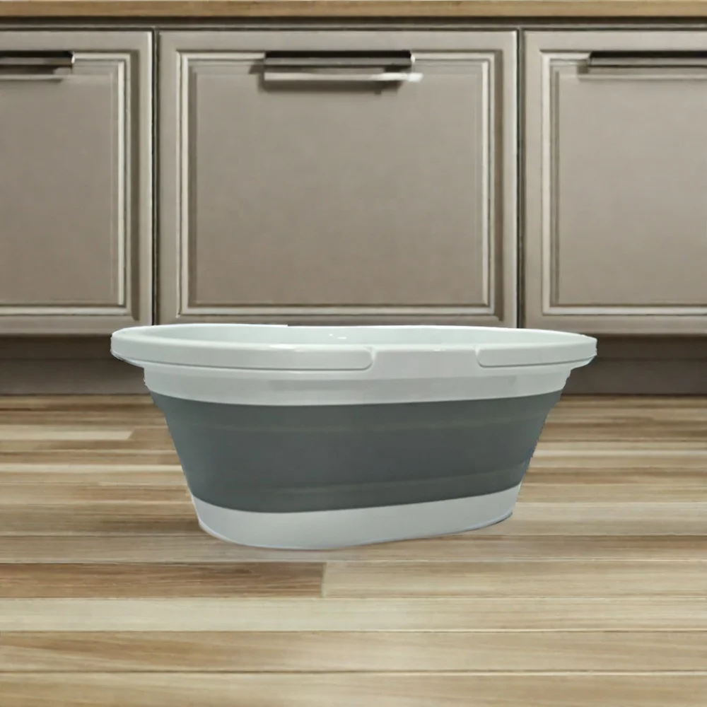 Hot Selling Professional Household Collapsible Mop Bucket with Handle Space-Saving Folding Water Container