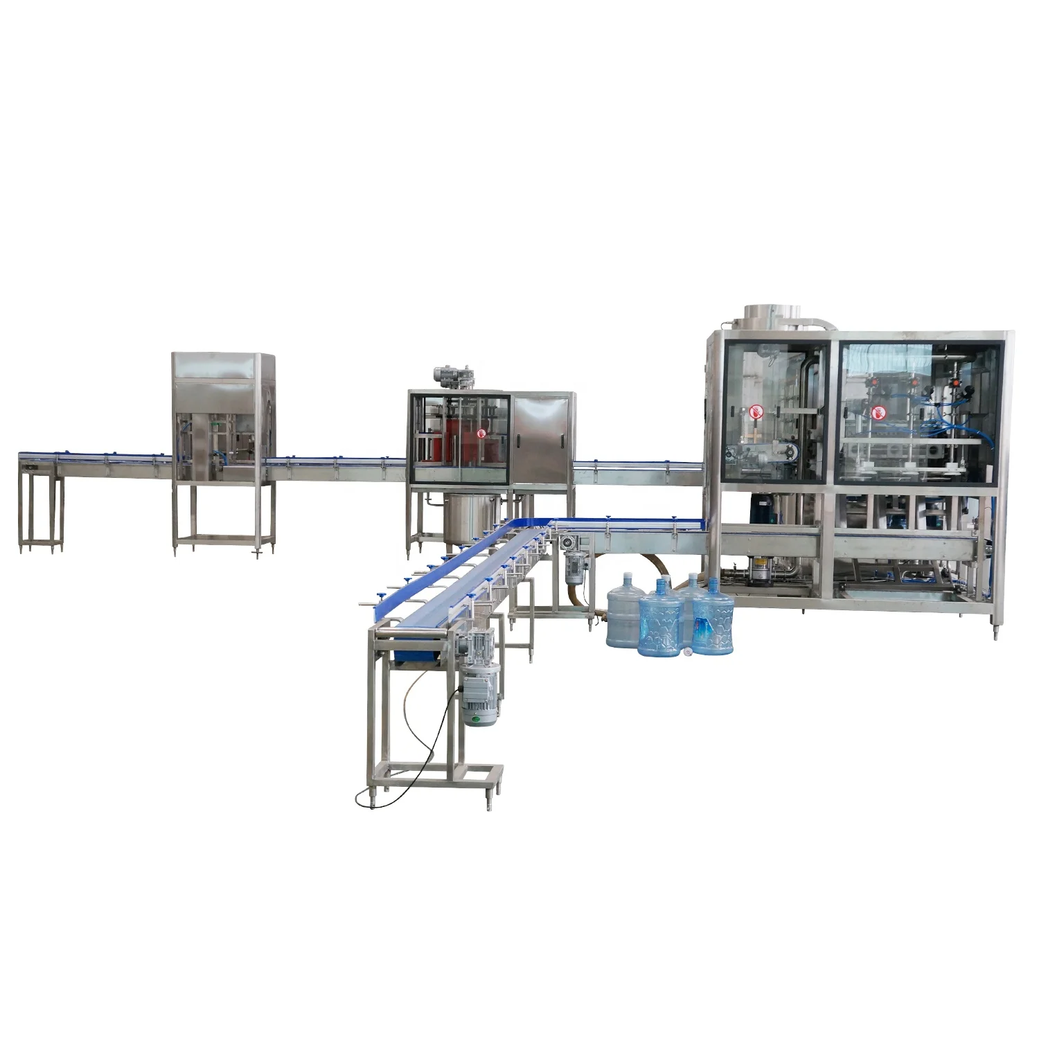 
Complete line 5 gallon production line filling system 