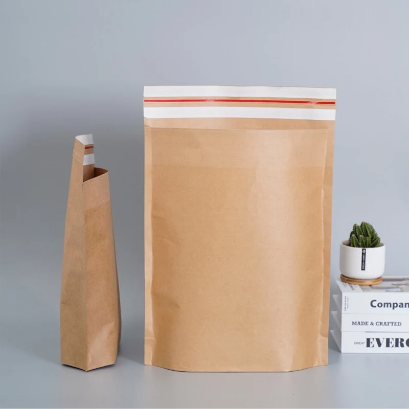 Wholesale custom high quality big hard kraft paper shipping envelope for shirts